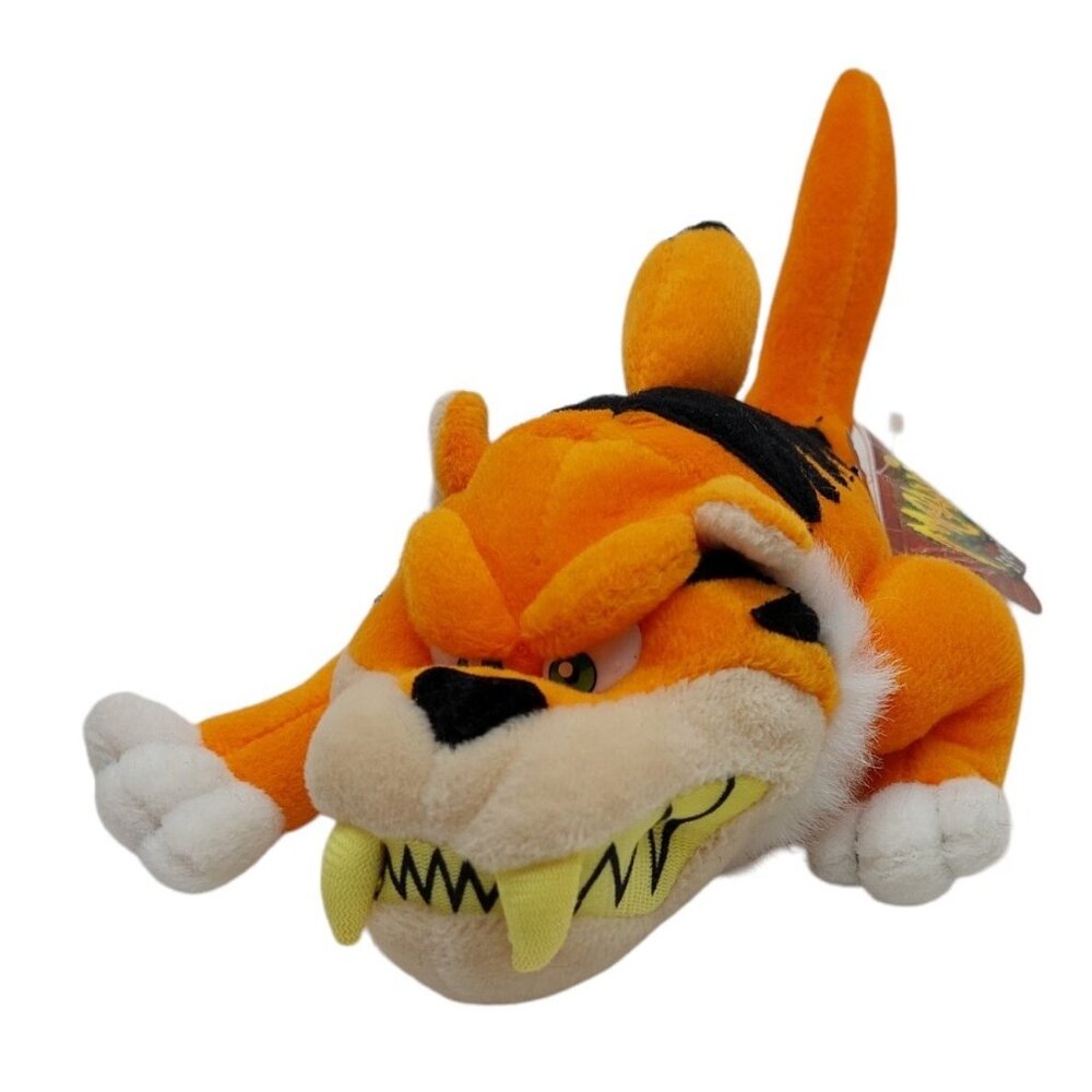 Meanies Special Edition Stuffed Plush Tiger Shark Captain Crunch Promotion 1998